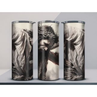 Jesus Christian Tumbler Wrap Digital Download